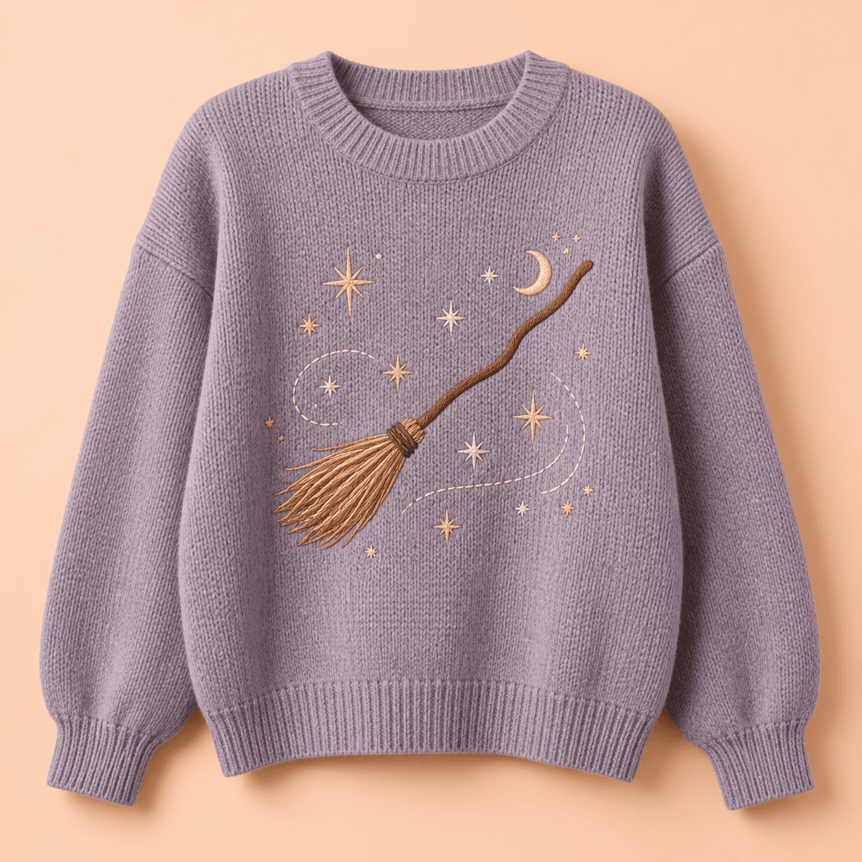 Enchanted Broomstick Sweater